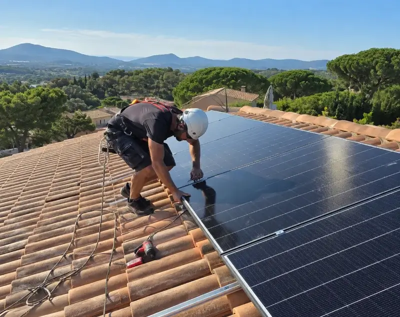 Installateur panneaux solaires Montélier — pose photovoltaïque sur toiture