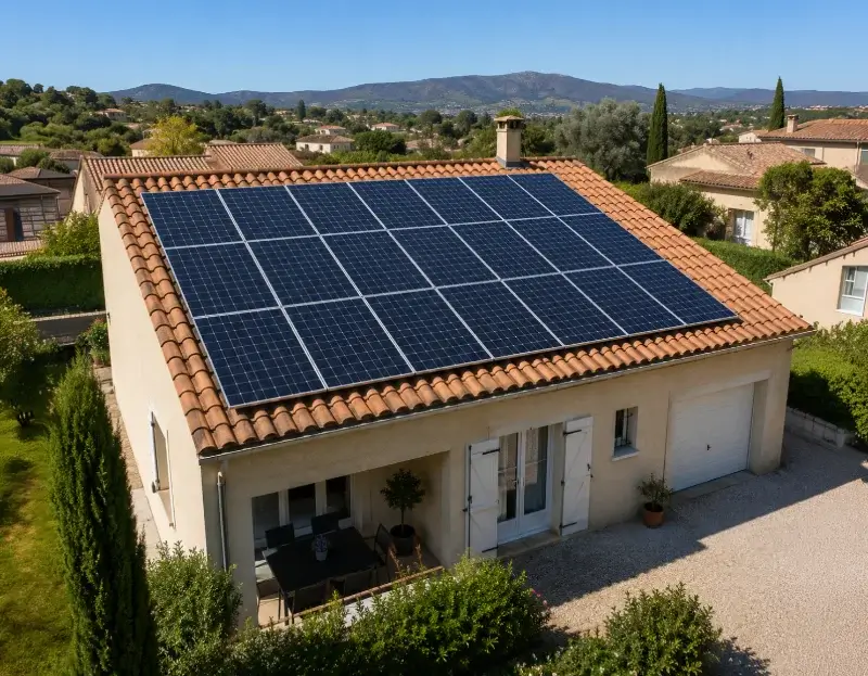 Prime à l'autoconsommation panneaux solaires Montélier — aide financière de l'État